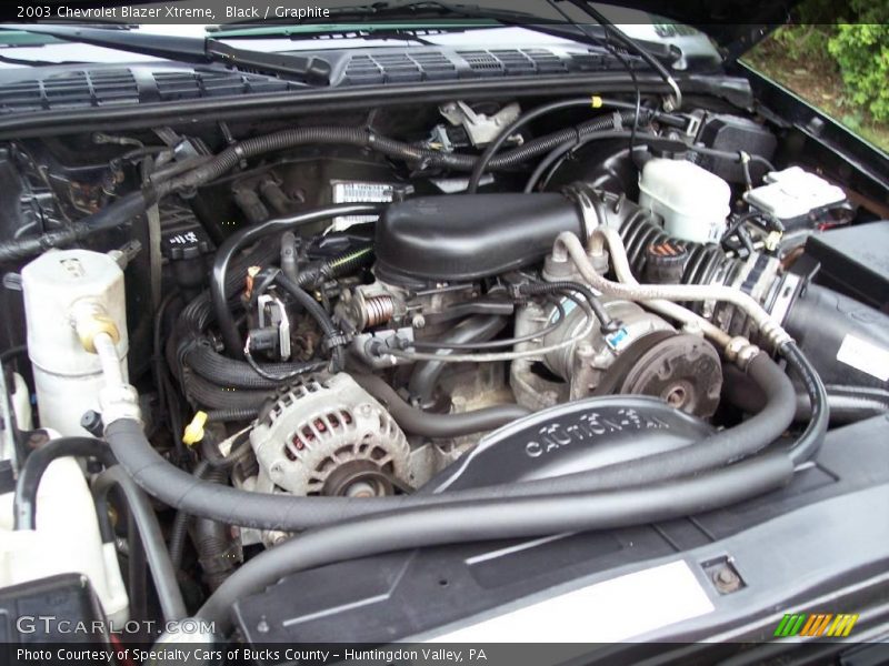 Black / Graphite 2003 Chevrolet Blazer Xtreme