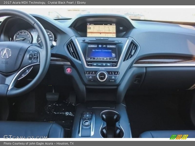 Crystal Black Pearl / Ebony 2017 Acura MDX Technology
