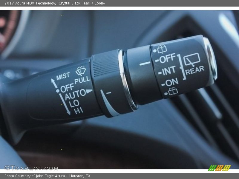 Crystal Black Pearl / Ebony 2017 Acura MDX Technology