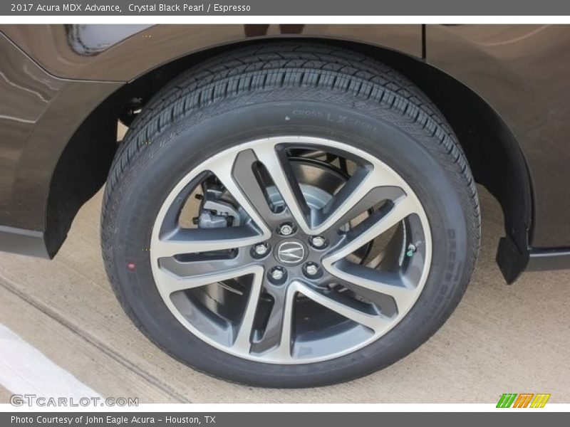 Crystal Black Pearl / Espresso 2017 Acura MDX Advance