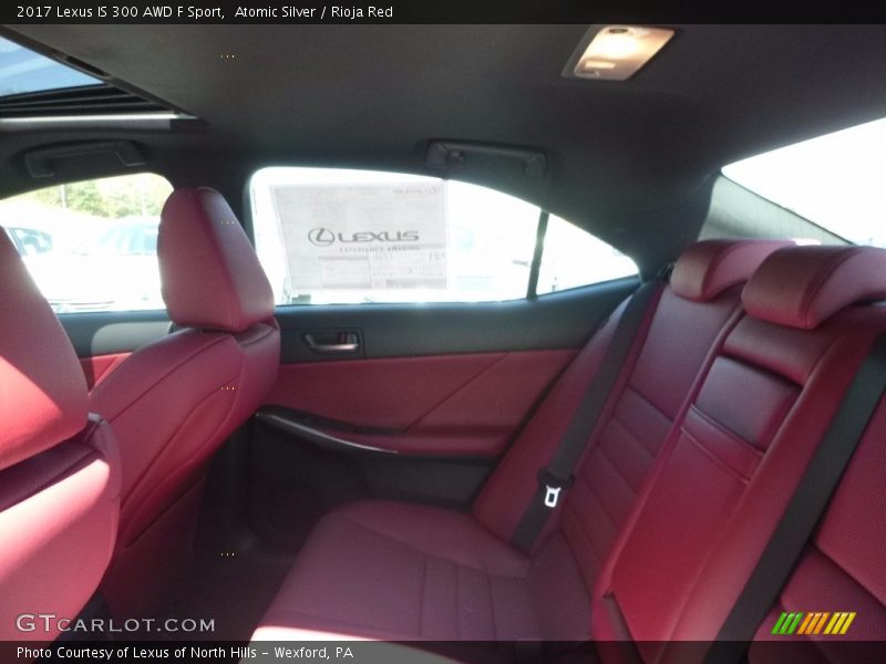 Atomic Silver / Rioja Red 2017 Lexus IS 300 AWD F Sport