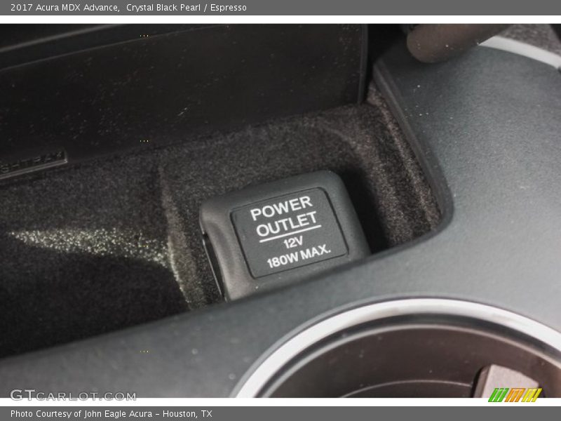Crystal Black Pearl / Espresso 2017 Acura MDX Advance