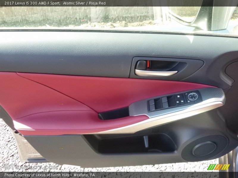 Atomic Silver / Rioja Red 2017 Lexus IS 300 AWD F Sport