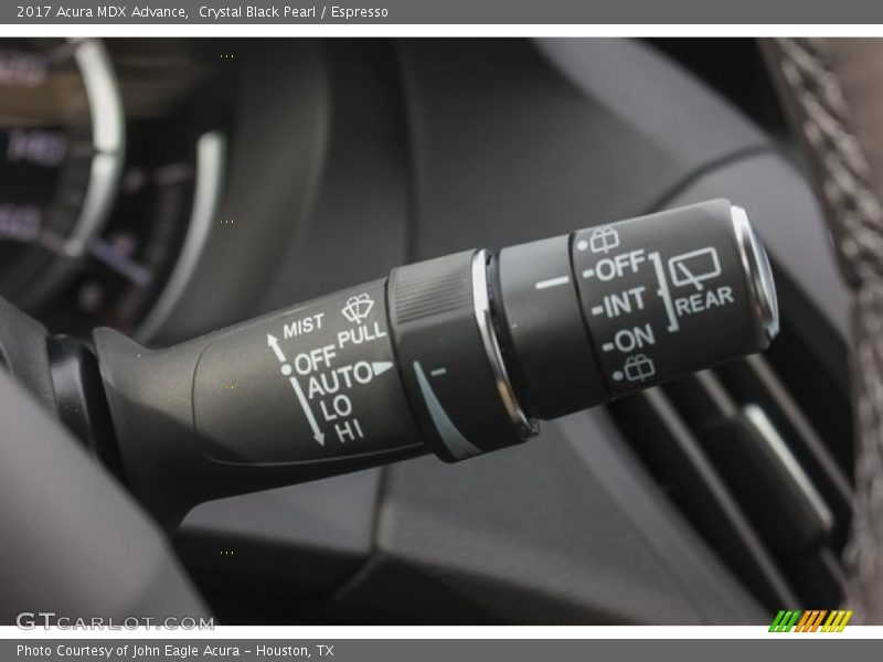 Crystal Black Pearl / Espresso 2017 Acura MDX Advance