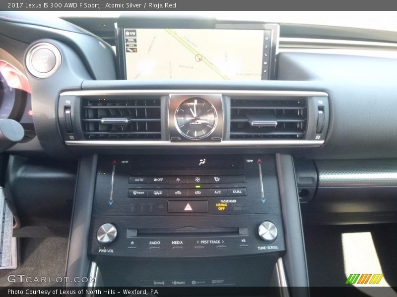 Atomic Silver / Rioja Red 2017 Lexus IS 300 AWD F Sport