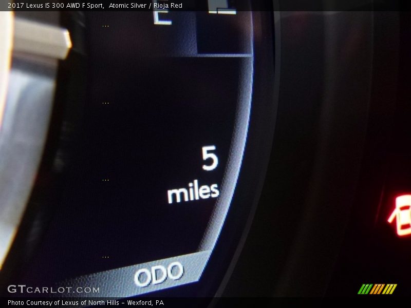 Atomic Silver / Rioja Red 2017 Lexus IS 300 AWD F Sport
