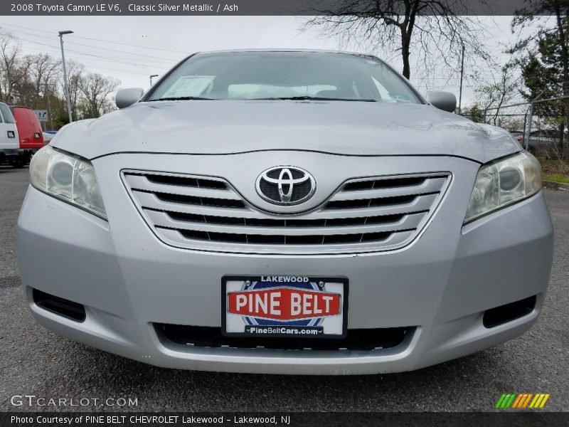 Classic Silver Metallic / Ash 2008 Toyota Camry LE V6