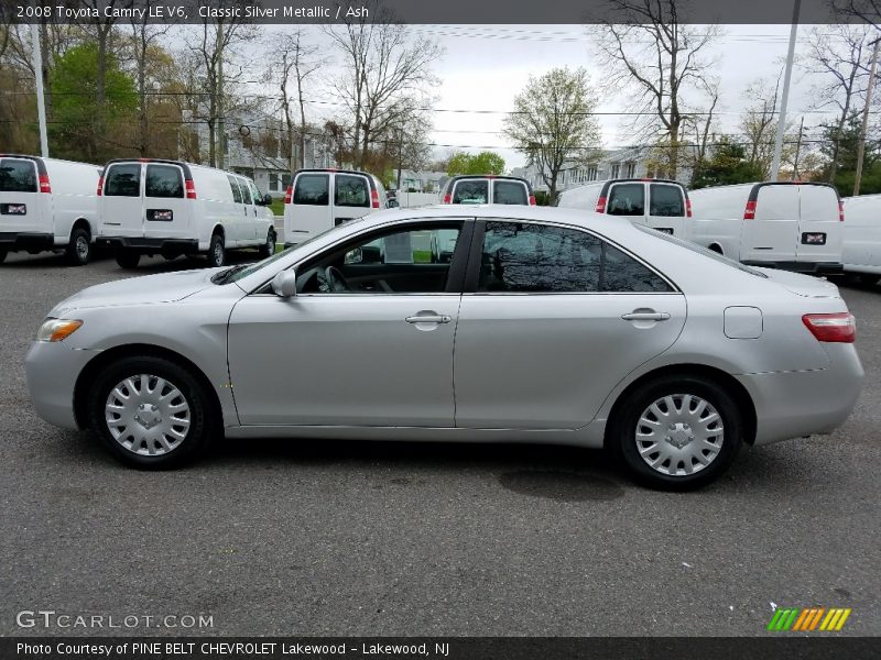 Classic Silver Metallic / Ash 2008 Toyota Camry LE V6