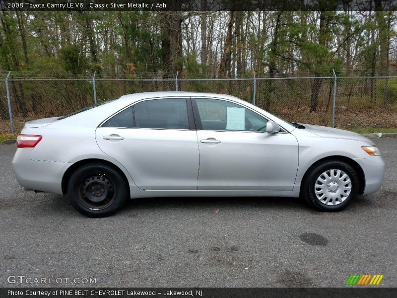 Classic Silver Metallic / Ash 2008 Toyota Camry LE V6