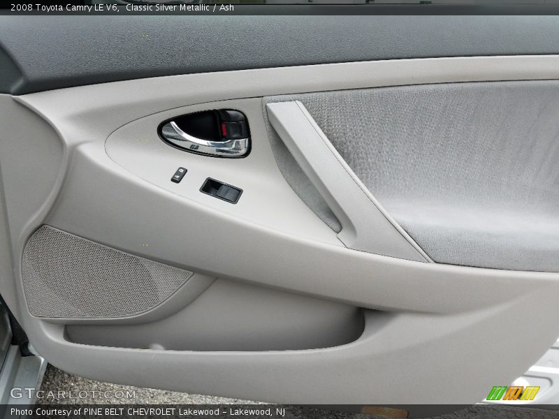 Classic Silver Metallic / Ash 2008 Toyota Camry LE V6