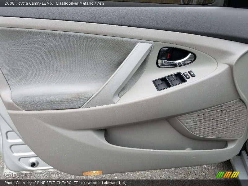 Classic Silver Metallic / Ash 2008 Toyota Camry LE V6