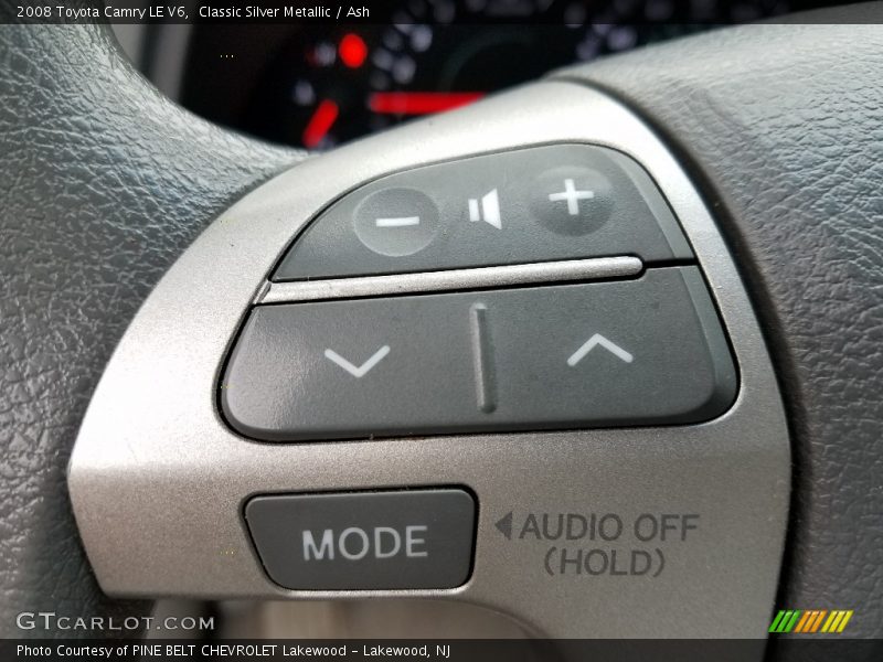 Classic Silver Metallic / Ash 2008 Toyota Camry LE V6