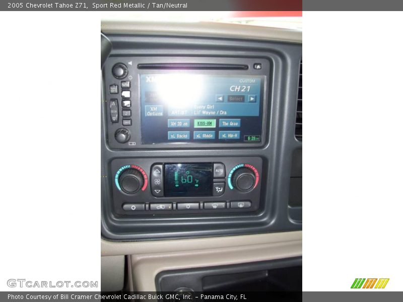Sport Red Metallic / Tan/Neutral 2005 Chevrolet Tahoe Z71