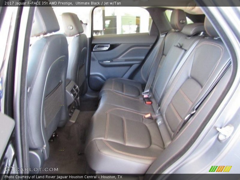 Ultimate Black / Jet w/Tan 2017 Jaguar F-PACE 35t AWD Prestige