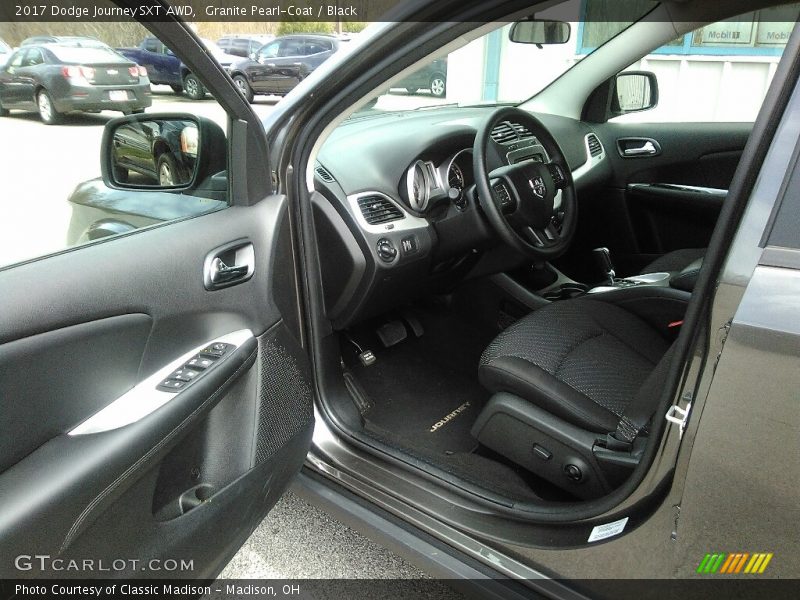 Granite Pearl-Coat / Black 2017 Dodge Journey SXT AWD