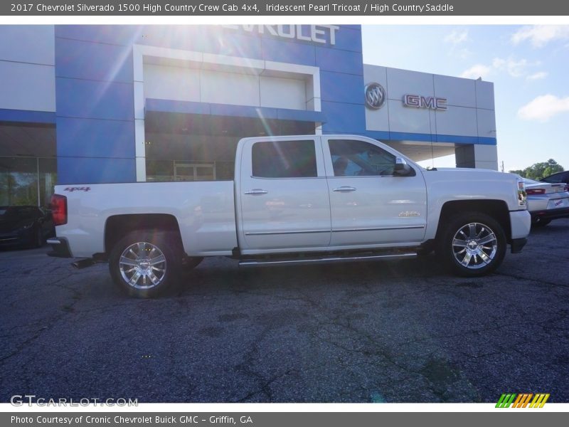 Iridescent Pearl Tricoat / High Country Saddle 2017 Chevrolet Silverado 1500 High Country Crew Cab 4x4