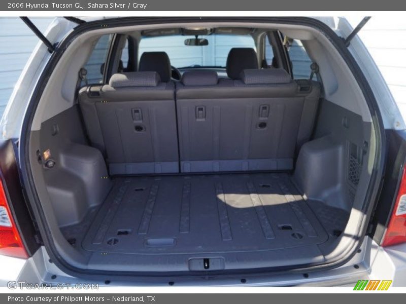 Sahara Silver / Gray 2006 Hyundai Tucson GL