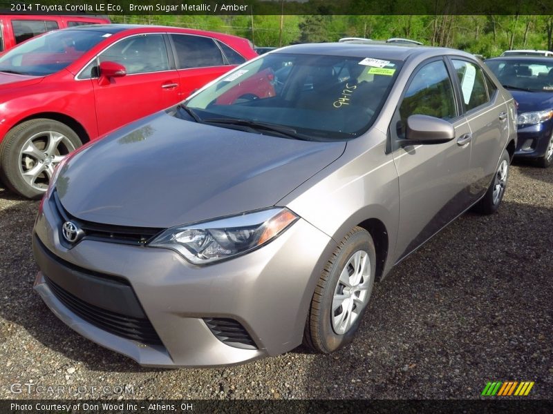 Front 3/4 View of 2014 Corolla LE Eco