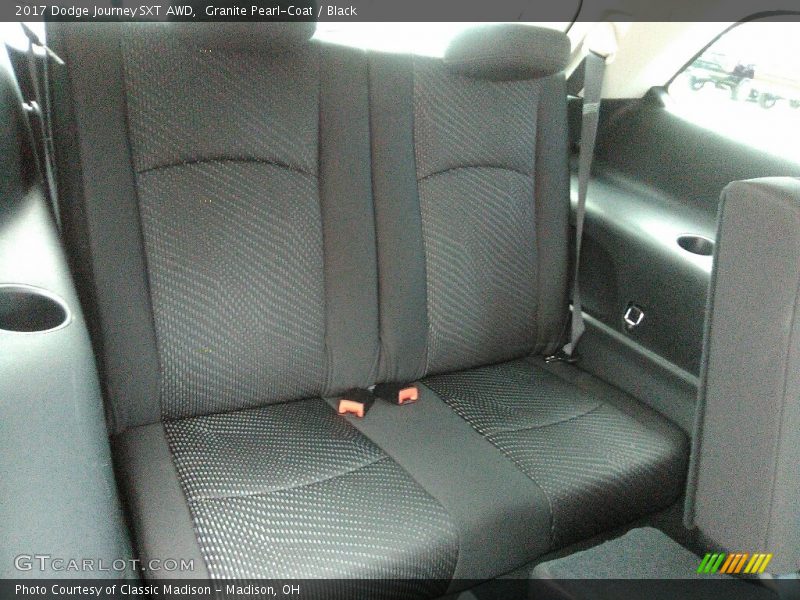 Granite Pearl-Coat / Black 2017 Dodge Journey SXT AWD