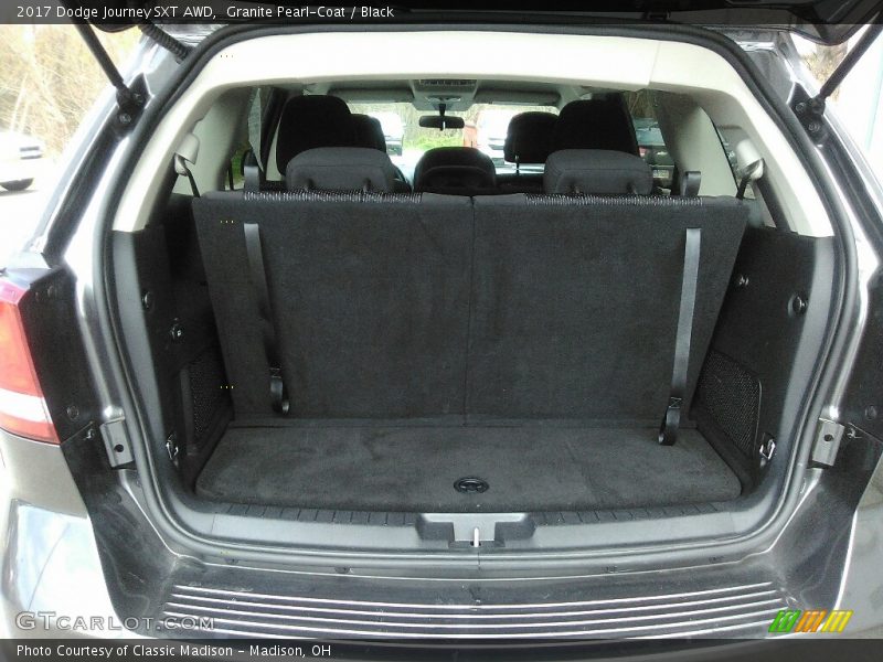 Granite Pearl-Coat / Black 2017 Dodge Journey SXT AWD