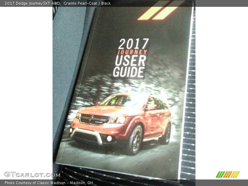 Granite Pearl-Coat / Black 2017 Dodge Journey SXT AWD
