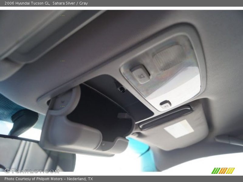 Sahara Silver / Gray 2006 Hyundai Tucson GL