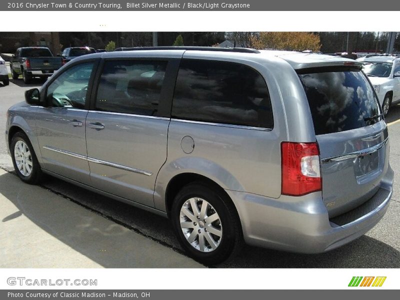 Billet Silver Metallic / Black/Light Graystone 2016 Chrysler Town & Country Touring