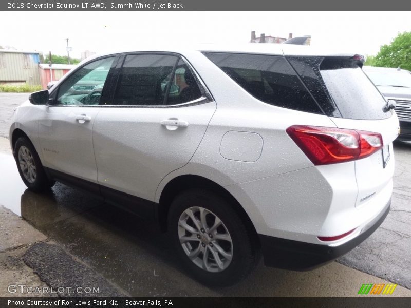 Summit White / Jet Black 2018 Chevrolet Equinox LT AWD