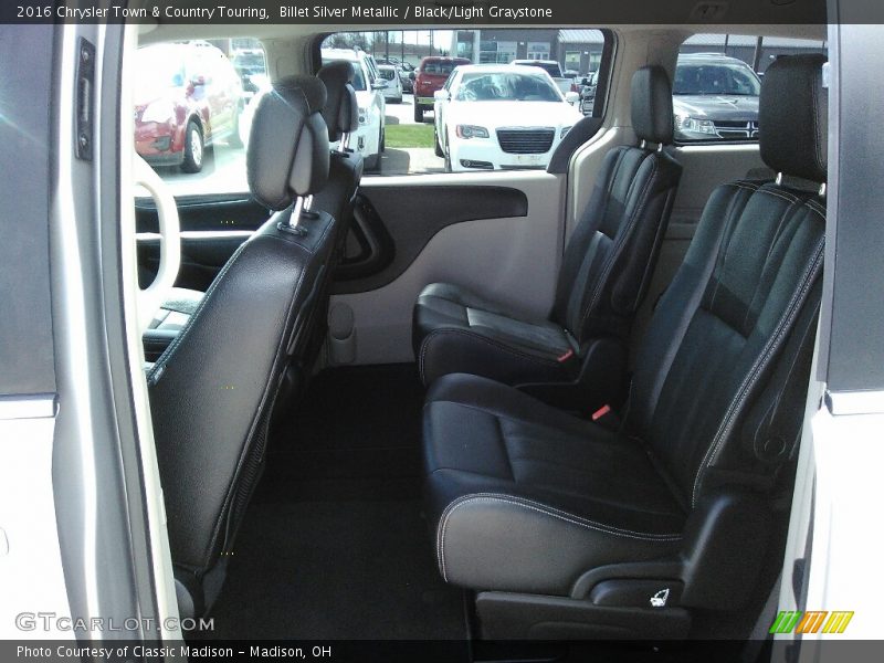 Billet Silver Metallic / Black/Light Graystone 2016 Chrysler Town & Country Touring