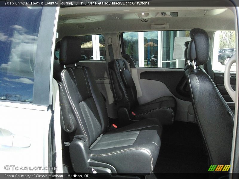 Billet Silver Metallic / Black/Light Graystone 2016 Chrysler Town & Country Touring