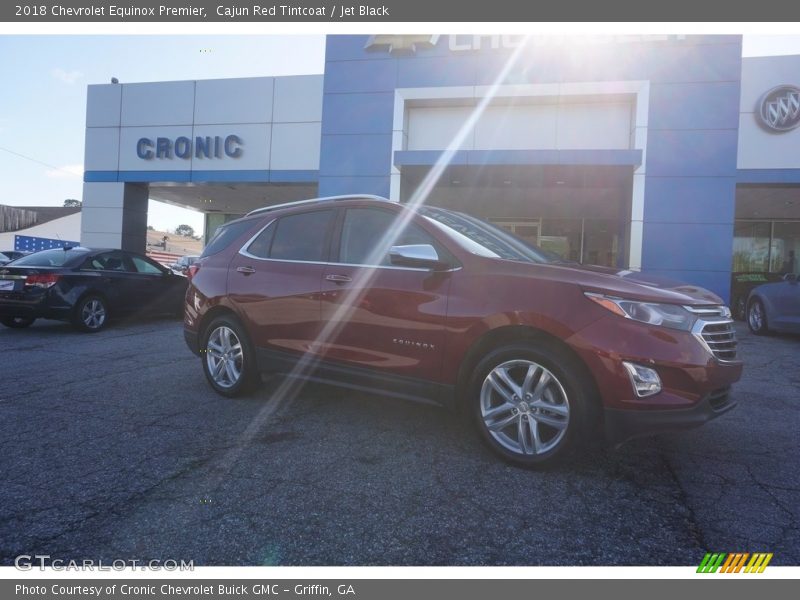 Cajun Red Tintcoat / Jet Black 2018 Chevrolet Equinox Premier