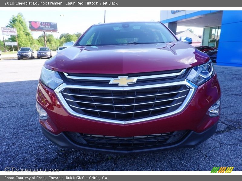 Cajun Red Tintcoat / Jet Black 2018 Chevrolet Equinox Premier