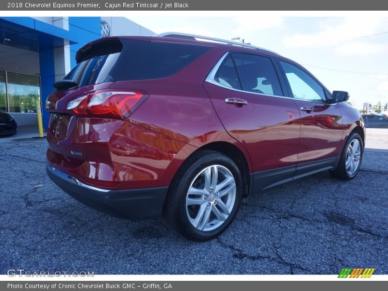 Cajun Red Tintcoat / Jet Black 2018 Chevrolet Equinox Premier