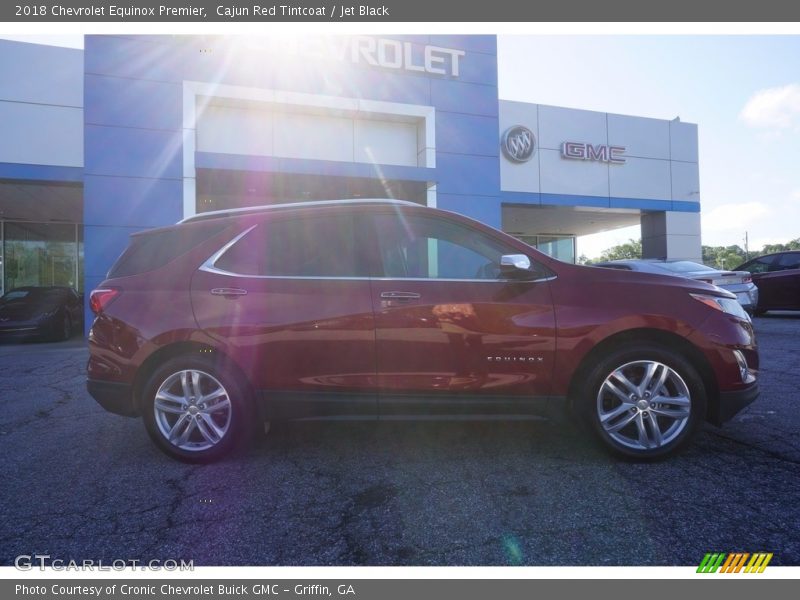 Cajun Red Tintcoat / Jet Black 2018 Chevrolet Equinox Premier