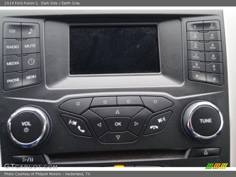 Dark Side / Earth Gray 2014 Ford Fusion S