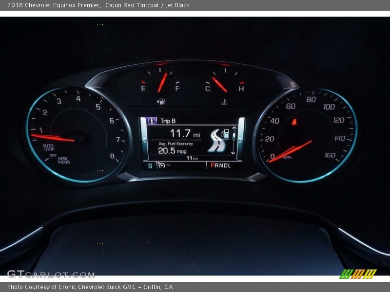 Cajun Red Tintcoat / Jet Black 2018 Chevrolet Equinox Premier