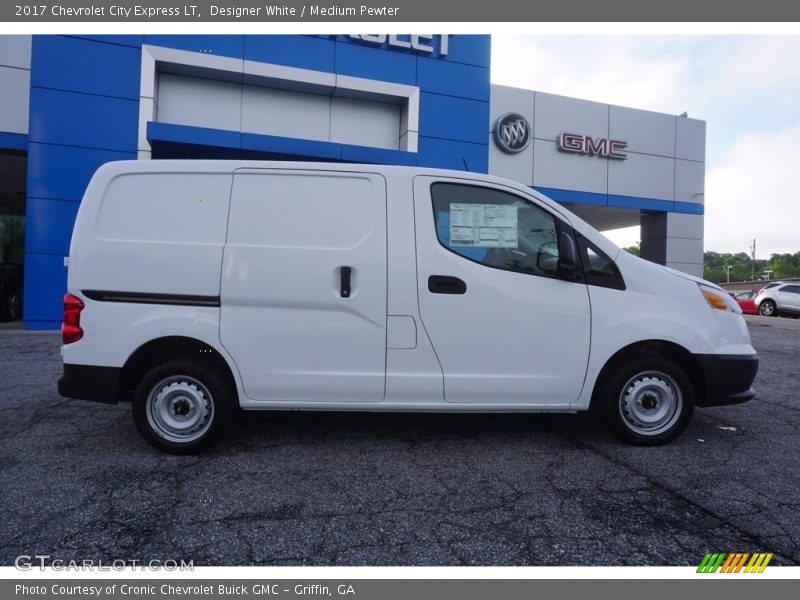 Designer White / Medium Pewter 2017 Chevrolet City Express LT