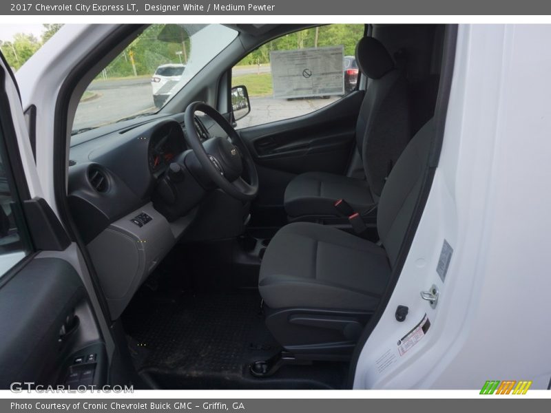 Designer White / Medium Pewter 2017 Chevrolet City Express LT