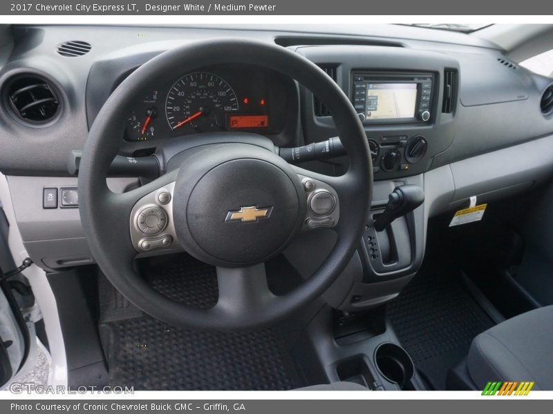 Designer White / Medium Pewter 2017 Chevrolet City Express LT