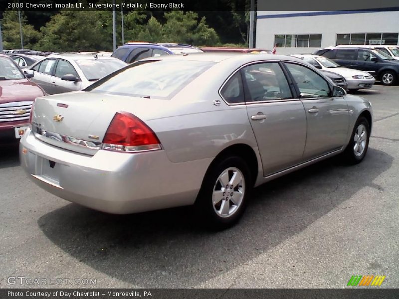 Silverstone Metallic / Ebony Black 2008 Chevrolet Impala LT