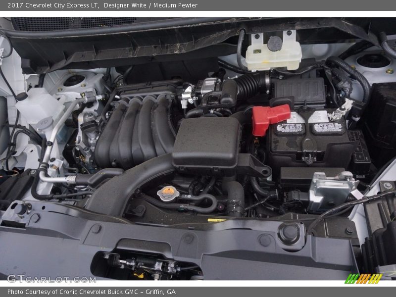 Designer White / Medium Pewter 2017 Chevrolet City Express LT