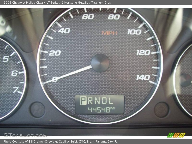 Silverstone Metallic / Titanium Gray 2008 Chevrolet Malibu Classic LT Sedan
