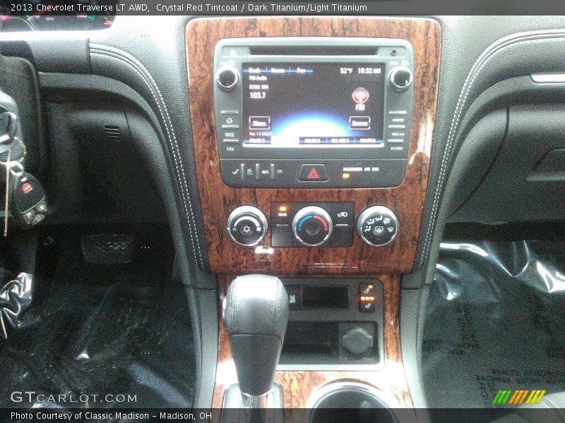 Crystal Red Tintcoat / Dark Titanium/Light Titanium 2013 Chevrolet Traverse LT AWD