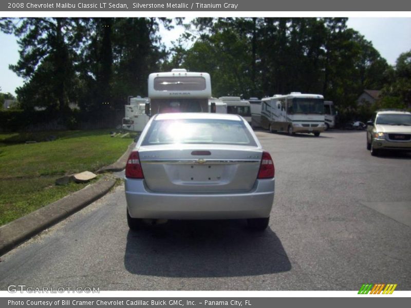 Silverstone Metallic / Titanium Gray 2008 Chevrolet Malibu Classic LT Sedan