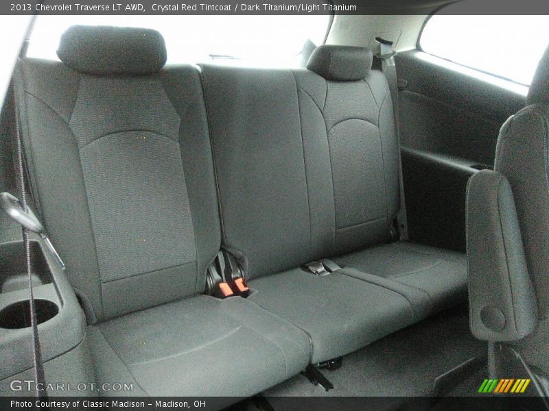 Crystal Red Tintcoat / Dark Titanium/Light Titanium 2013 Chevrolet Traverse LT AWD