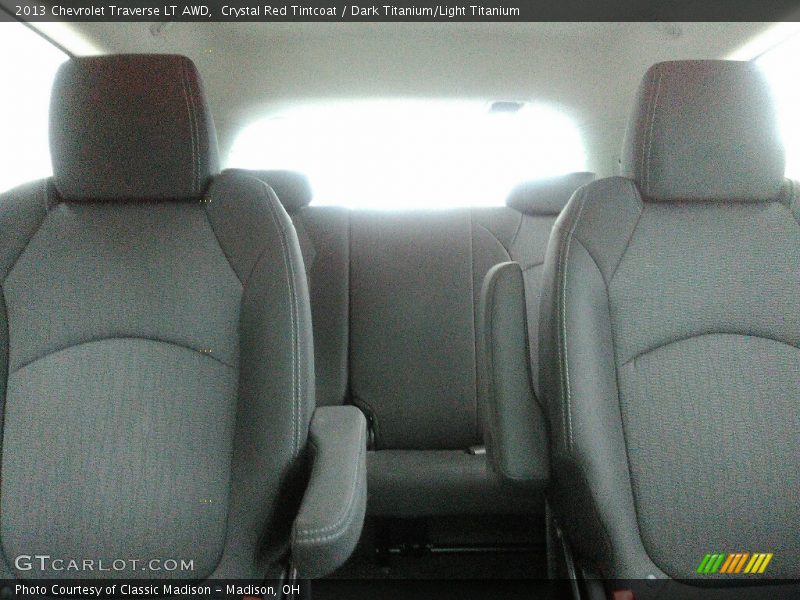 Crystal Red Tintcoat / Dark Titanium/Light Titanium 2013 Chevrolet Traverse LT AWD