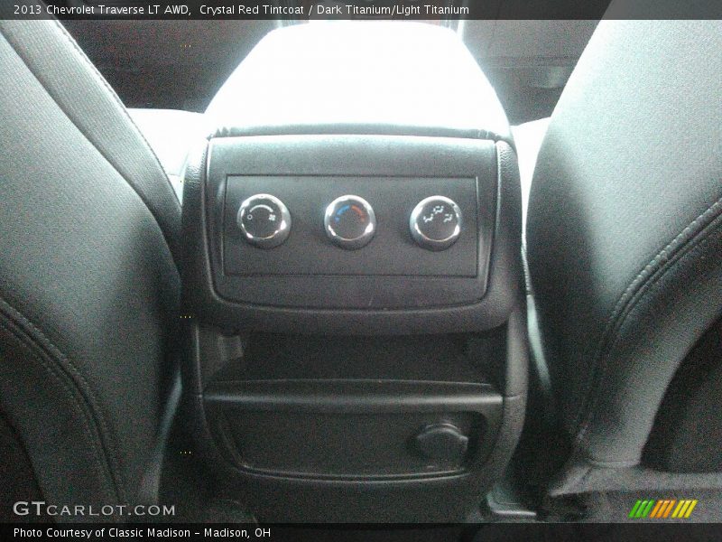 Crystal Red Tintcoat / Dark Titanium/Light Titanium 2013 Chevrolet Traverse LT AWD