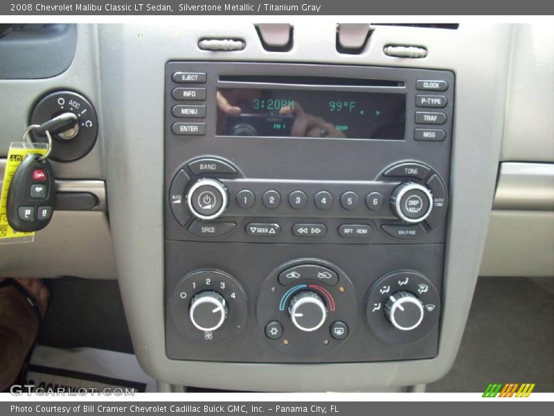 Silverstone Metallic / Titanium Gray 2008 Chevrolet Malibu Classic LT Sedan