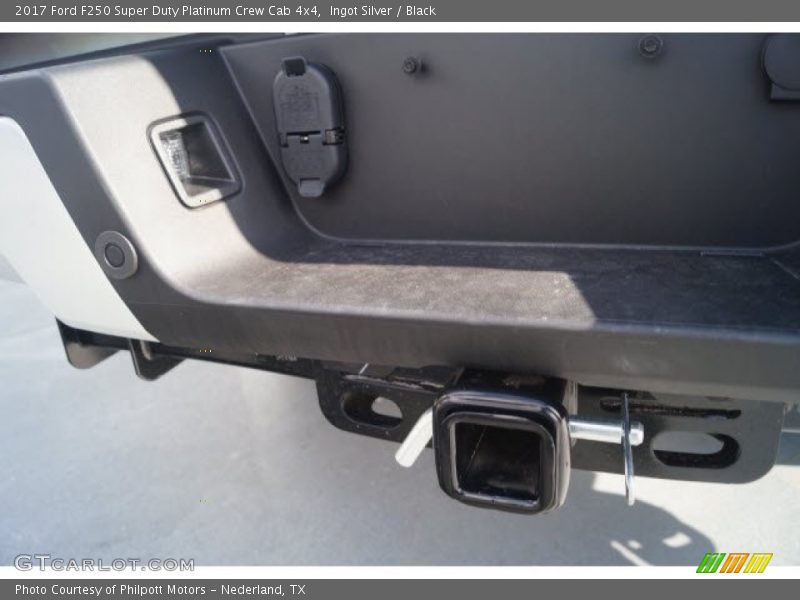 Ingot Silver / Black 2017 Ford F250 Super Duty Platinum Crew Cab 4x4