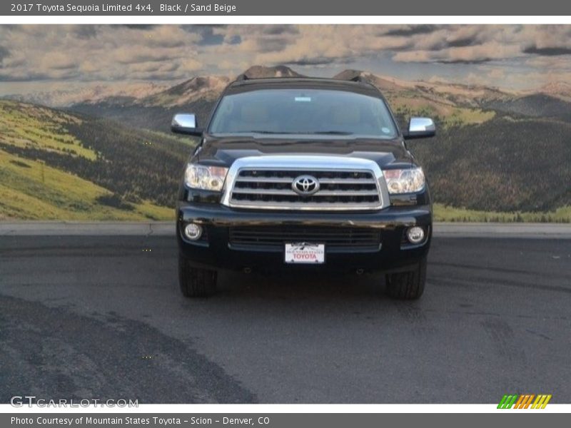 Black / Sand Beige 2017 Toyota Sequoia Limited 4x4